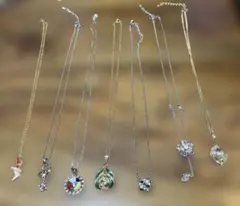 2000祭り！　多彩なペンダントネックレス 7本セット　61