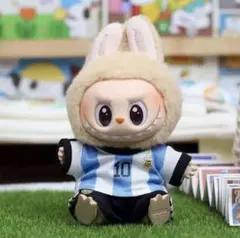 可愛い♡ラブブ服　labubu ぬいぐるみ 17cm着せ替え服 2点セット