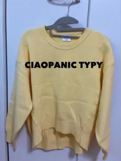 CIAOPANIC TYP イエロー 長袖ニット ONEサイズ