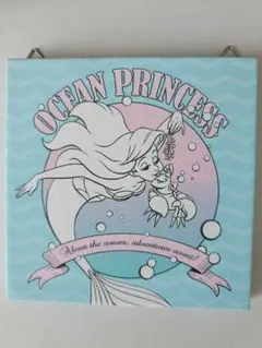 ディズニー プリンセス ミニキャンパスボード アートボード アリエル