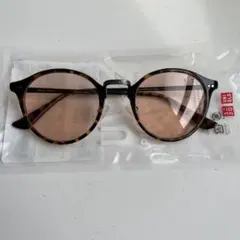 【美品】ユニクロ　サングラス　ボストンコンビ 35 BROWNのサムネイル
