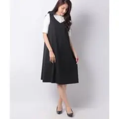 定価6万　美品　18SS オールドイングランド　ポプリンサーキュラーワンピースのサムネイル