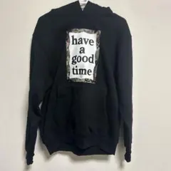 have a good time ブラック パーカー M