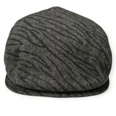 アニマルハンチング　ライトウール　グレー　タイガーパターン　未使用　レディース