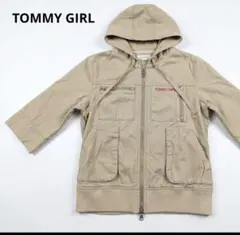 TOMMY GIRL フード付きベージュジャケットのサムネイル