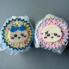 ちいかわ　手作りおやつチャーム　ハチワレ　ラッコ　平成女児チョコ