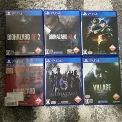 PS4 バイオハザードシリーズ & UNTIL DAWN セット まとめ売り