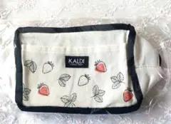 ふ*˚様 未開封　KALDI 2026　イチゴ柄 保冷バッグ