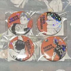 ハイキュー　オールスター缶バッジ　受注生産 日向　影山　42 10 32 35