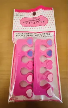 상태좋음 LOUJENE ペディキュアパッド