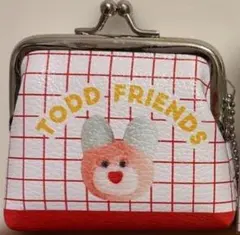 mojojojo TODD FRIENDS PVCがま口ポーチ