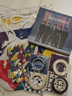 嵐 Japonism CD+DVD マスキングテープ2個　ポーチ等６点セット