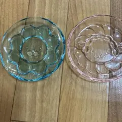 ポンデライオン　フレンチウーラー　ガラスプレート2枚セット　新品