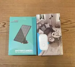 新品未開封 屋外防犯カメラ・工事不要・ワイヤレス・ソーラー・配線電源不要のサムネイル