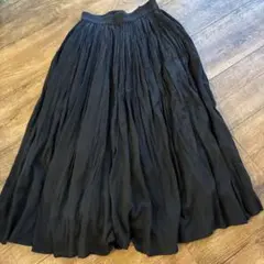FREAK'S STORE プリーツスカート ブラックのサムネイル