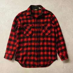 80s WOOLRICH ウールリッチ USA製 バッファロー　チェックシャツ