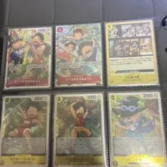 ワンピースカード エース&サボ&ルフィ 3兄弟の絆セットのサムネイル