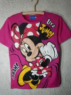 o7978　DISNEY　半袖　ミニー　マウス　デザイン　tシャツ