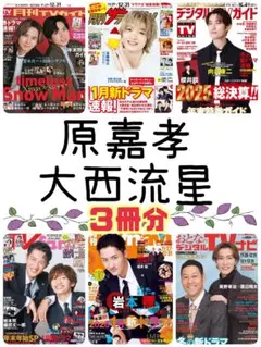 デジタルTVガイド 月刊ザテレビジョン TVnavi 原嘉孝 大西流星④