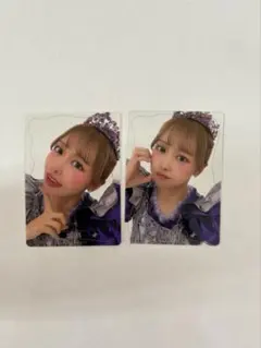 FRUITS ZIPPER クリアトレーディングカード 仲川瑠夏