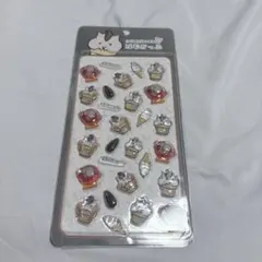 はむかっぷ　ぷくぷくキャンディシール　グレー