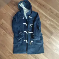М 150 160 レピピアルマリオ　ダッフルコート　ネイビー　ジュニア