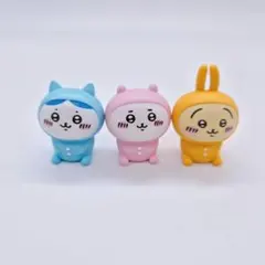 ちいかわ パジャマ ミニフィギュア 3体セット ハチワレ うさぎ