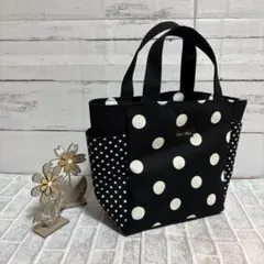 サイドポケット付きトートバッグ☆87