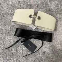 レディース レザーベルトファッションコルセットのサムネイル