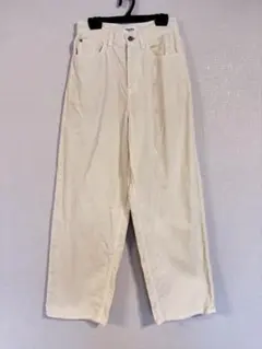 Healthy DENIM コーデュロイ ワイドパンツ