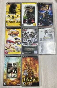PSPソフト　8個