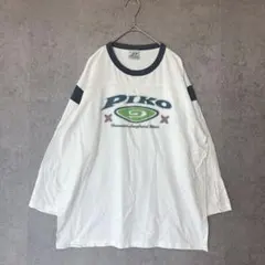 PIKOピコ リンガーロンT センターロゴ ゆるだぼ メンズL相当 古着 Y2Kのサムネイル