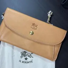 【新品未使用】イルビゾンテ 長財布 ロングウォレット ヌメ ナチュラル
