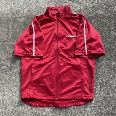 ~00's NIKE 2Pロゴ刺繍 XLサイズ 古着 半袖トラックジャケット