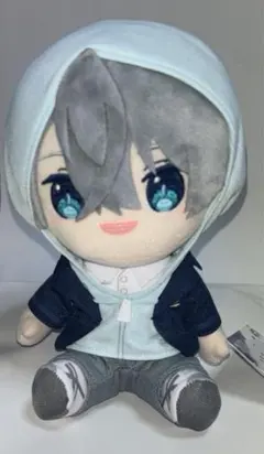 ツルネ つながりの一射 制服 オリジナルぬいぐるみ 二階堂 永亮 2点
