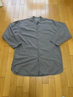 無印良品 L-XL 長袖ボタン付きシャツ