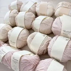 【612】ハマナカ Paume オーガニックコットン 毛糸 まとめ売り