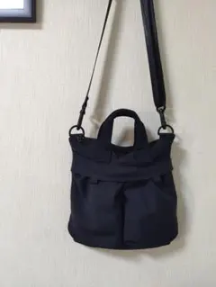 最終値下げ美品POIK 2WAY ショルダーバッグ ブラック