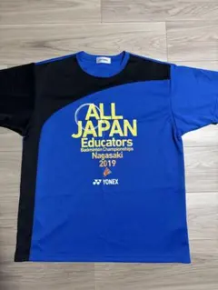 YONEX バドミントンシャツ 青色 2019