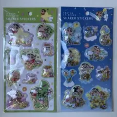 クレヨンしんちゃん シェイカーステッカーズ チョコビといっしょ おそらパジャマ