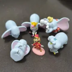 全５種 コンプリート ダンボ いっぱいコレクション ディズニー フィギュア