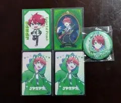 からぴちじゃぱぱ　ラメキラ缶バッチ　じゃぱぱさん