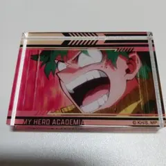 ヒロアカ　緑谷出久　アクリルブロック　第7期