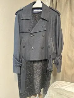 【極美品】john lawrence sullivan 2way トレンチコート