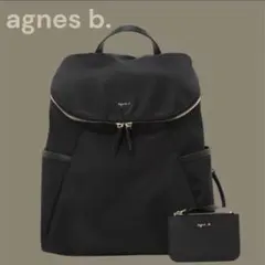 【新品タグ付き】agnes.b ボヤージュリュック バックパック❤️カード入れ付✨のサムネイル