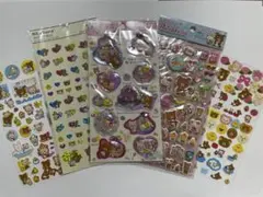 リラックマ シール大量まとめ売り 新品未使用 平成レトロ ぷっくり レア