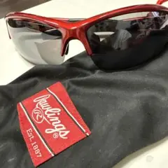 Rawlings 野球用 スポーツサングラス レッドのサムネイル