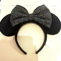 【美品】　 ミニーちゃんカチューシャ　数回着用　コメント不要。即購入ok!