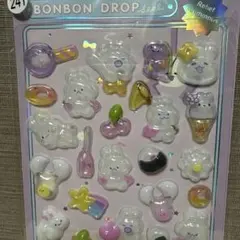 可愛いキャラクターのBONBON DROPシール　夜行シール　匿名配送
