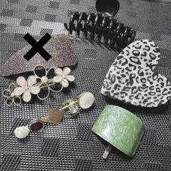 ヘアアクセサリー ヘアクリップ 5個セット デザイン多様